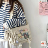 Nylon Crossbody Bags for Women Messenger Bag School Bags