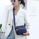 Casual Nylon Crossbody Bag for Women Waterproof Messenger Purse