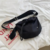 Nylon Diagonal Cross Bag Youth Men Casual Version Ladies String Shoulder Bag