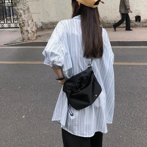 Nylon Diagonal Cross Bag Youth Men Casual Version Ladies String Shoulder Bag