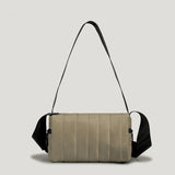 Nylon Down Shoulder Crossbody Bag Winter Women Handbags Solid Tote