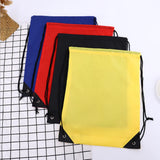 Nylon Drawstring Rucksack Bag Waterproof Sport Gym Traveling
