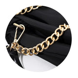 Nylon Drawstring Bags Men Women Chain Tassel Big Totes Backpacks