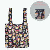 Nylon Eco Shopping Bags Storage Sturdy Flowers Portable Grocery