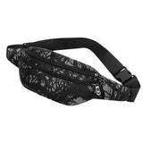 Nylon Fanny Pack Women Phone Daily Chest Waist Printed Waist Bag