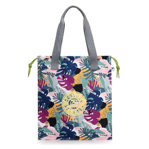 Nylon Graffiti Women Shoulder Bags Female Bags Flower Print Ladies Handbags