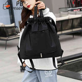 Nylon Fitness Bag Dry Wet Separation Rucksack for Gym Yoga Swimming