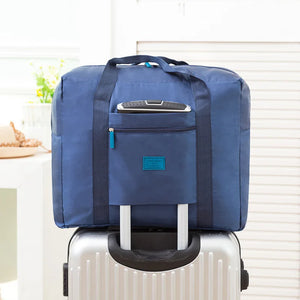 Nylon Travel Bags Unisex Large Capacity Luggage Waterproof Handbags