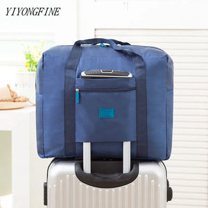 Nylon Travel Bags Unisex Large Capacity Luggage Waterproof Handbags