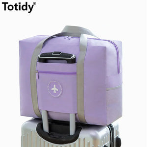 Nylon Foldable Travel Bags Large Capacity Waterproof