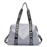 Water Repellent Nylon Gym Bag Large Capacity Tote Travel Bag
