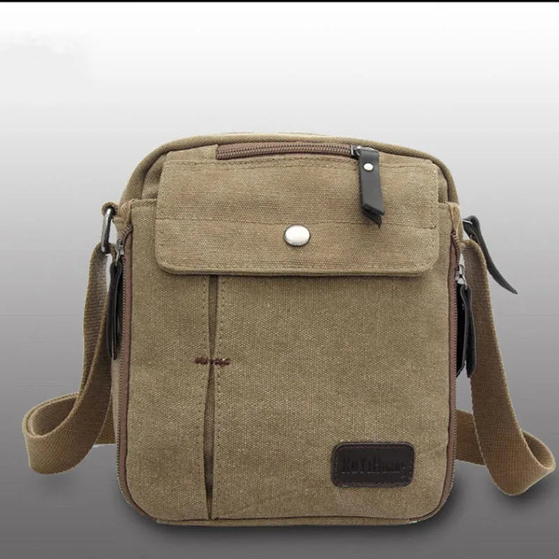 Multifunctional Nylon Messenger Bag Small Shoulder Travel Handbag
