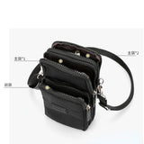Women's Nylon Crossbody Shoulder Bag for Phone Wallet Clutch