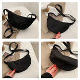 Nylon Hobo Shoulder Bags for Women Waterproof Crossbody Bags