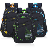 Nylon Kids Backpack for Boys Girls Primary School Bags