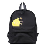 Orange Nylon Kindergarten School Bag for Girl Kids