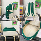 Nylon Printed Women Backpack School Bag for Teenage Girls