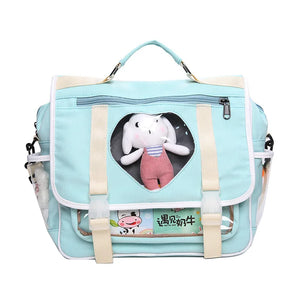 Nylon Large-Capacity Waterproof Anti-Theft Crossbody Bag