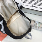 Nylon Large Capacity Women Backpack Waterproof School Bag For Girls