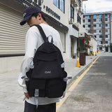 Nylon Large Capacity Women Backpack Waterproof School Bag For Girls