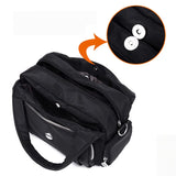 Nylon Large Messenger Bag Waterproof Shoulder Handbag
