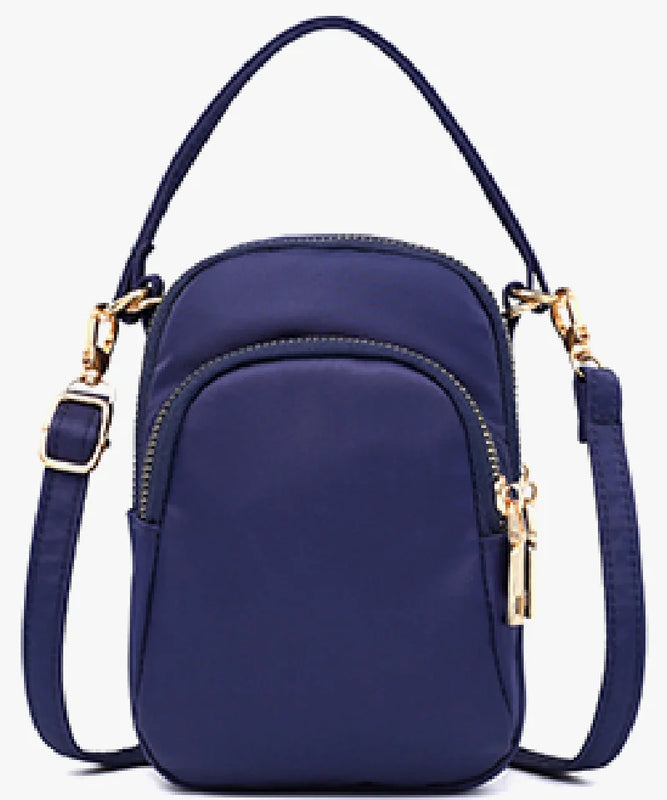 Women's Nylon Mini Handbag Crossbody Cell Phone Clutch Purse Wallet