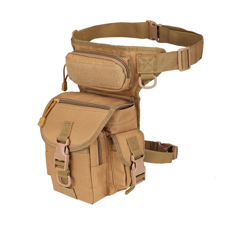Nylon Men High Military Belt Bum Fanny Waist Pack Riding Shoulder Bags