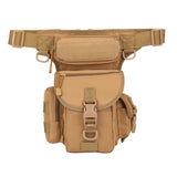 Nylon Men High Military Belt Bum Fanny Waist Pack Riding Shoulder Bags