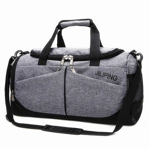 Nylon Men Multifunction Travel Bag Anti-theft Carry On Hand Luggage