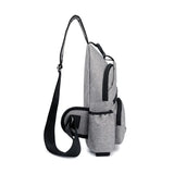 Nylon Chest Pack Crossbody Bag Casual Travel Rucksack Chest Bag
