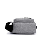 Nylon Chest Pack Crossbody Bag Casual Travel Rucksack Chest Bag