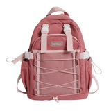 Nylon+Mesh Female Backpack School Bag for Girl Rucksack Women