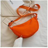 2022 Nylon Messenger Bag Female Dumpling Bag Light Small Underarm Bag