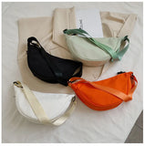 2022 Nylon Messenger Bag Female Dumpling Bag Light Small Underarm Bag