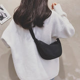 2022 Nylon Messenger Bag Female Dumpling Bag Light Small Underarm Bag