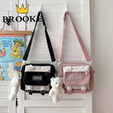 Nylon Messenger Bag Women Small Bag Harajuku Crossbody Bag