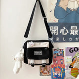 Nylon Messenger Bag Women Small Bag Harajuku Crossbody Bag