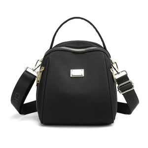 Nylon Mini Backpack Ladies Shell Messenger Bag Light Shoulder Bag Women