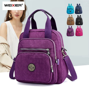 Nylon Mommy Bag Waterproof Backpack