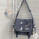 Nylon Multi-function Bag Women's Casual Messenger Bag Large Capacity