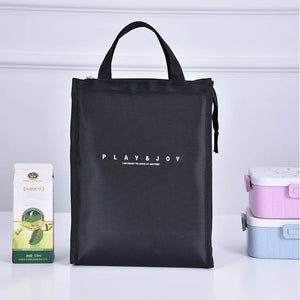 Nylon Portable Lunch Picnic Storage Bag Insulation Food Organizer