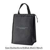 Nylon Portable Lunch Picnic Storage Bag Insulation Food Organizer