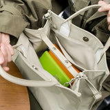 Nylon Portable Shoulder Bag Waterproof Travel Handbag Casual Large Tote Bags