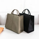 Nylon Portable Shoulder Bag Waterproof Travel Handbag Casual Large Tote Bags