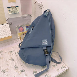 Nylon School Bags Teenage Girls Large Capacity Laptop Backpacks