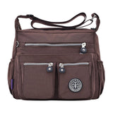 Women's Waterproof Nylon Shoulder Bag Crossbody Handbag