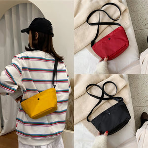 Nylon Shoulder Bag Crossbody Messenger Handbag Small Bolsa Masculina