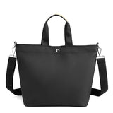 Nylon Shoulder Bag Vintage Shopping Zipper Student Bookbag Handbags Tote