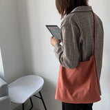 Nylon Shoulder Bag Women Cotton Cloth Eco Shopping Tote Bags