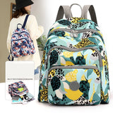 Waterproof Nylon Small Backpack for Women Lightweight Travel Bagpack